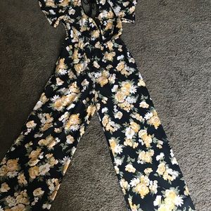 Floral jumpsuit